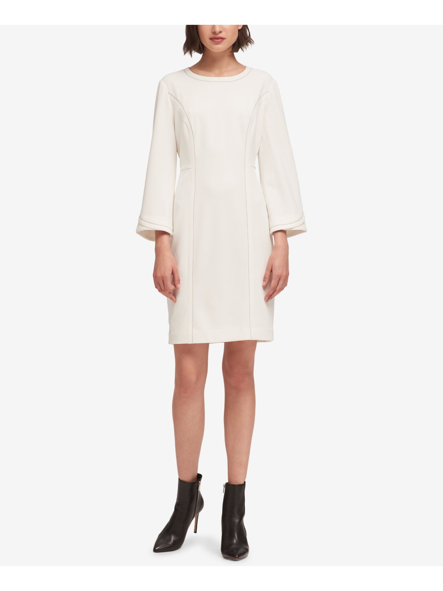 dkny bell sleeve dress