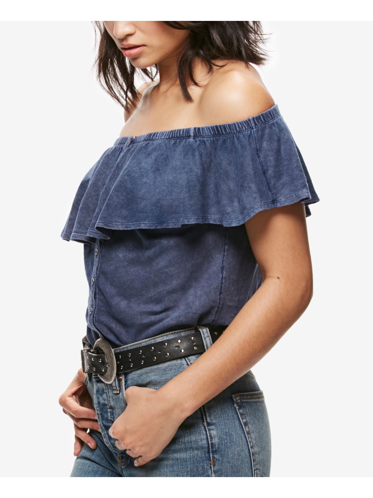 navy tube top