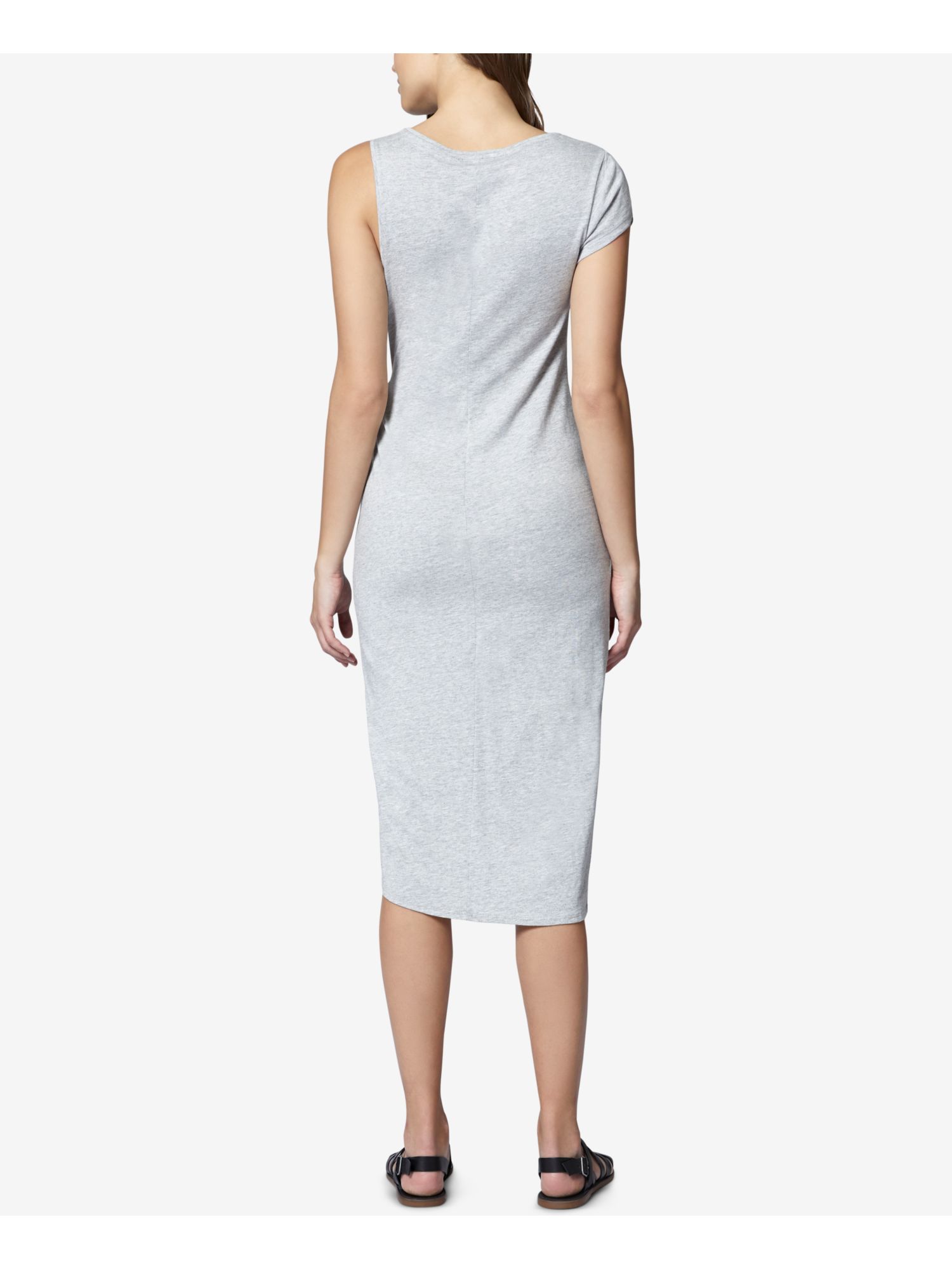 SANCTUARY Womens Asymmetrical One Sleeve Sleeveless Below The Knee Dress - Picture 16 of 18